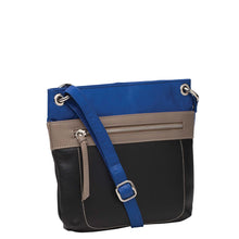 Load image into Gallery viewer, Gabee.com.au-Gabee-ZURI LEATHER CROSSBODY BAG-BLUE-Crossbody Bag - 1
