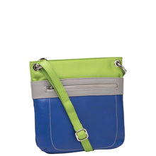 Load image into Gallery viewer, Gabee.com.au-Gabee-ZURI LEATHER CROSSBODY BAG-LIME-Crossbody Bag - 3
