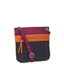 Load image into Gallery viewer, Gabee.com.au-Gabee-ZURI LEATHER CROSSBODY BAG-ORCHID-Crossbody Bag - 2
