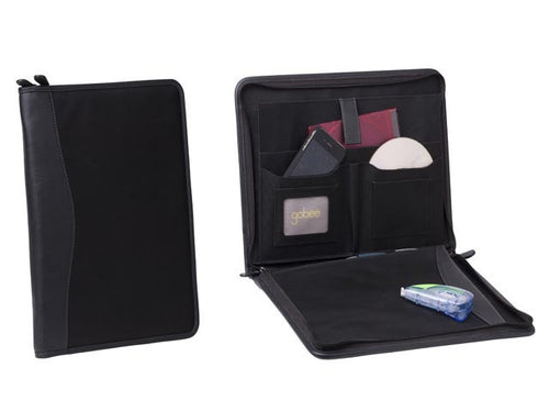 Gabee.com.au-Cobb & Co-HUDSON LEATHER & CANVAS MULTI DOCUMENT SLEEVE--Tech Accessory