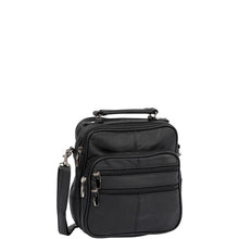 Load image into Gallery viewer, Gabee.com.au-Cobb &amp; Co-CRYSTAL LEATHER UTILITY BAG-BLACK-Bag - 2
