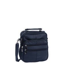 Load image into Gallery viewer, Gabee.com.au-Cobb &amp; Co-CRYSTAL LEATHER UTILITY BAG-NAVY-Bag - 3
