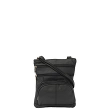 Load image into Gallery viewer, Gabee.com.au-Cobb &amp; Co-MARCIE LEATHER CROSSBODY BAG-BLACK-Crossbody Bag - 2
