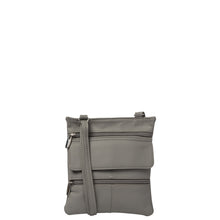 Load image into Gallery viewer, Gabee.com.au-Cobb &amp; Co-WILLOW LEATHER CROSSBODY BAG-GREY-Crossbody Bag - 3
