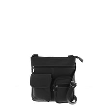 Load image into Gallery viewer, Gabee.com.au-Cobb &amp; Co-OLIVE LEATHER CROSSBODY BAG-BLACK-Shoulder Bag - 2
