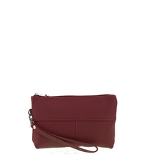 Load image into Gallery viewer, Gabee.com.au-Cobb &amp; Co-MAPLE LEATHER WRISTLET CLUTCH-RED-Clutch - 4
