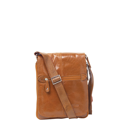 Gabee.com.au-Cobb & Co-MINI ALEX LEATHER SATCHEL-TAN-Satchel - 1