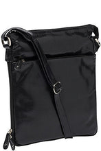 Load image into Gallery viewer, Gabee.com.au-Cobb &amp; Co-DAHLIA EXPANDABLE LEATHER CROSSBODY BAG-BLACK-Crossbody Bag - 2
