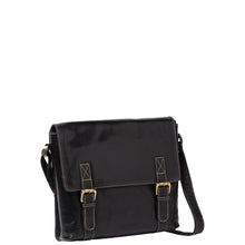 Load image into Gallery viewer, Gabee.com.au-Cobb &amp; Co-LEE MEDIUM LEATHER SATCHEL-BLACK-Satchel - 1
