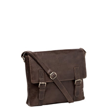 Load image into Gallery viewer, Gabee.com.au-Cobb &amp; Co-LEE MEDIUM LEATHER SATCHEL-CHOCOLATE-Satchel - 3
