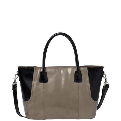 Gabee.com.au-Cobb & Co-TIA LEATHER TOTE-TAUPE-Tote - 1