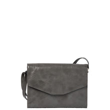Load image into Gallery viewer, Gabee.com.au-Cobb &amp; Co-ISHIKA LEATHER CROSSBODY BAG-GREY-Crossbody Bag - 3

