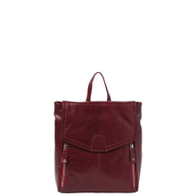 Load image into Gallery viewer, Gabee.com.au-Cobb &amp; Co-IMOGEN LEATHER CONVERTIBLE BAG-RED-Backpacks - 1
