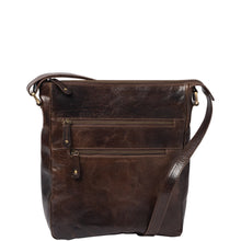 Load image into Gallery viewer, Gabee.com.au-Cobb &amp; Co-MINI ZAK LEATHER MESSENGER BAG-BROWN-Messenger Bag - 2
