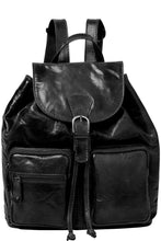 Load image into Gallery viewer, Gabee.com.au-Cobb &amp; Co-FINN LEATHER BACKPACK-BLACK-Backpacks - 2

