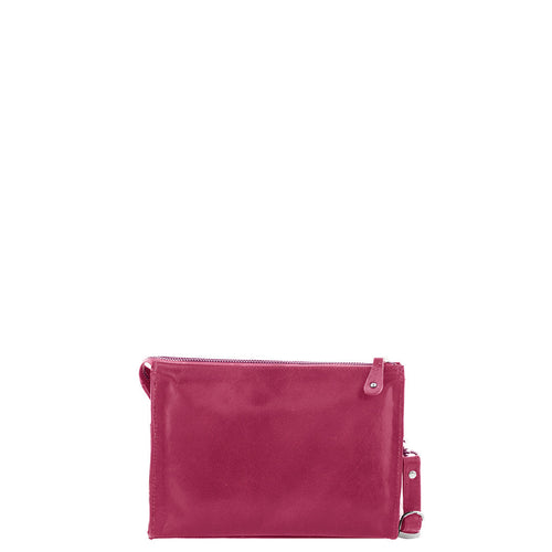 Gabee.com.au-Cobb & Co-DALLAS SNAKE EMBOSS LEATHER CROSSBODY BAG-BLUSH-Crossbody Bag - 1