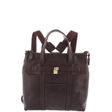 Load image into Gallery viewer, Gabee.com.au-Cobb &amp; Co-PORTIA LEATHER BAG-PLUM-Backpacks - 4
