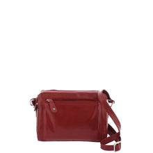 Load image into Gallery viewer, Gabee.com.au-Cobb &amp; Co-KLARA LEATHER CROSSBODY BAG-RED-Crossbody Bag - 5
