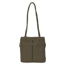Load image into Gallery viewer, Gabee.com.au-Gabee-ELLIE LEATHER  CONVERTIBLE SHOULDER BAG/ BACKPACK-OLIVE-Convertible Bag - 7
