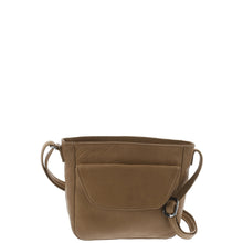 Load image into Gallery viewer, Gabee.com.au-Gabee-OTTO LEATHER POUCH-TAUPE-Crossbody Bag - 4
