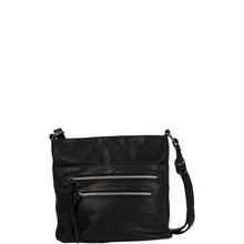 Load image into Gallery viewer, Gabee.com.au-Gabee-ZARA LEATHER CROSSBODY BAG-BLACK-Crossbody Bag - 2
