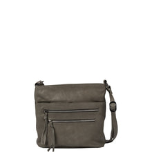 Load image into Gallery viewer, Gabee.com.au-Gabee-ZARA LEATHER CROSSBODY BAG-GREY-Crossbody Bag - 5
