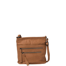 Load image into Gallery viewer, Gabee.com.au-Gabee-ZARA LEATHER CROSSBODY BAG-TAN-Crossbody Bag - 6
