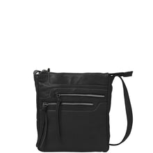Load image into Gallery viewer, Gabee.com.au-Gabee-LUNA LEATHER CROSSBODY BAG-BLACK-Crossbody Bag - 2
