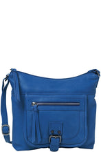 Load image into Gallery viewer, Gabee.com.au-Gabee-ILANA LEATHER CROSSBODY-BLUE-Crossbody Bag - 3

