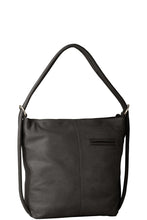 Load image into Gallery viewer, Gabee.com.au-Gabee-MINI INDIANA LEATHER CONVERTIBLE HANDBAG BACKPACK-BLACK-Convertible Bag - 2
