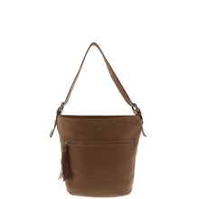 Load image into Gallery viewer, Gabee.com.au-Gabee-KENDALL LEATHER BUCKET BAG-TAUPE-Shoulder Bag - 5
