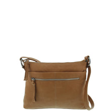 Load image into Gallery viewer, Gabee.com.au-Gabee-ELISA LEATHER CROSSBODY-TAN-Crossbody Bag - 6
