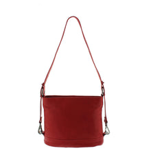 Load image into Gallery viewer, Gabee.com.au-Gabee-TARA CONVERTIBLE LEATHER SHOULDER / CROSSBODY-RED-Crossbody Bag - 4
