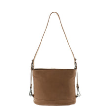 Load image into Gallery viewer, Gabee.com.au-Gabee-TARA CONVERTIBLE LEATHER SHOULDER / CROSSBODY-TAUPE-Crossbody Bag - 3
