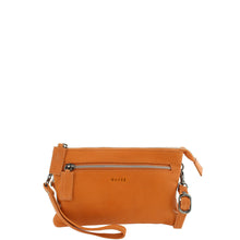 Load image into Gallery viewer, Gabee.com.au-Gabee-SOFT LEATHER CROSSBODY BAG-ORANGE-Crossbody Bag - 4
