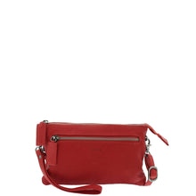 Load image into Gallery viewer, Gabee.com.au-Gabee-SOFT LEATHER CROSSBODY BAG-RED-Crossbody Bag - 5
