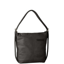 Load image into Gallery viewer, Gabee.com.au-Gabee-INDIANA LEATHER CONVERTIBLE HANDBAG BACKPACK-BLACK-Convertible Bag - 9
