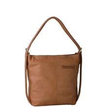 Load image into Gallery viewer, Gabee.com.au-Gabee-INDIANA LEATHER CONVERTIBLE HANDBAG BACKPACK-TAN-Convertible Bag - 13
