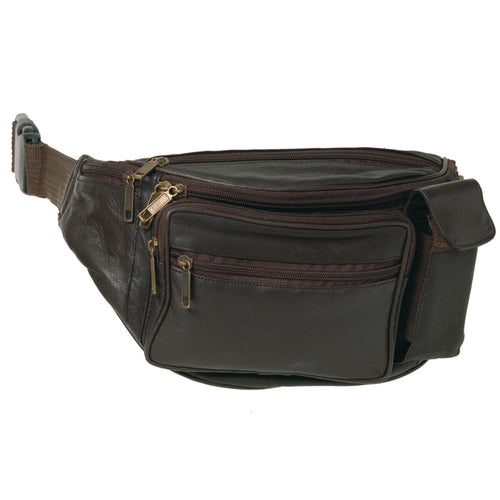 Gabee.com.au-Gabee-SAGE LEATHER BUM BAG--Travel Bags