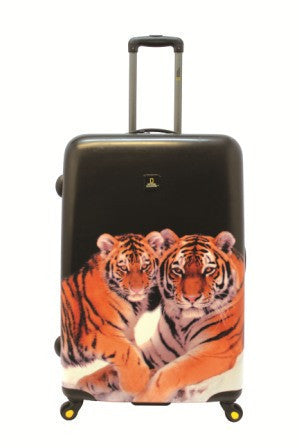 Gabee.com.au-National Geographic-TIGER HARD SIDE LUGGAGE-Set of 2 49 & 71cm-Luggage