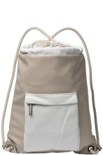 Load image into Gallery viewer, Gabee.com.au-Monique-JACKSON DRAWSTRING BACKPACK-BEIGE-Backpacks - 2
