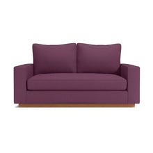 Load image into Gallery viewer, Harper Apartment Size Sofa NATURAL WOOD BASE- CHOICE OF FABRICS
