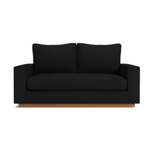Load image into Gallery viewer, Harper Apartment Size Sofa NATURAL WOOD BASE- CHOICE OF FABRICS

