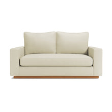 Load image into Gallery viewer, Harper Apartment Size Sofa NATURAL WOOD BASE- CHOICE OF FABRICS
