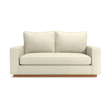 Load image into Gallery viewer, Harper Apartment Size Sofa NATURAL WOOD BASE- CHOICE OF FABRICS
