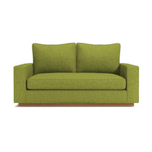 Load image into Gallery viewer, Harper Apartment Size Sofa NATURAL WOOD BASE- CHOICE OF FABRICS
