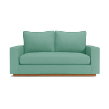 Load image into Gallery viewer, Harper Apartment Size Sofa NATURAL WOOD BASE- CHOICE OF FABRICS
