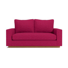 Load image into Gallery viewer, Harper Apartment Size Sofa NATURAL WOOD BASE- CHOICE OF FABRICS
