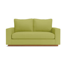 Load image into Gallery viewer, Harper Apartment Size Sofa NATURAL WOOD BASE- CHOICE OF FABRICS
