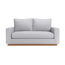 Load image into Gallery viewer, Harper Apartment Size Sofa NATURAL WOOD BASE- CHOICE OF FABRICS
